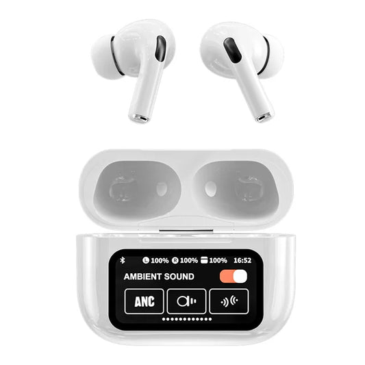 A9 Pro Wireless Earbuds With Smart Touch Screen