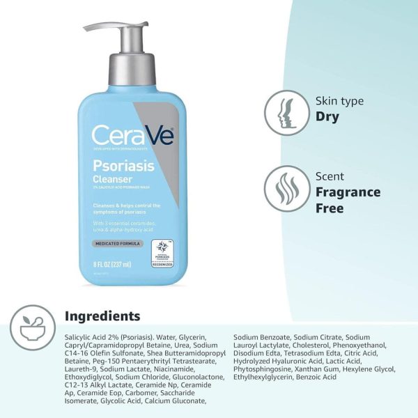 CeraVe Psoriasis Cleanser 237 Ml