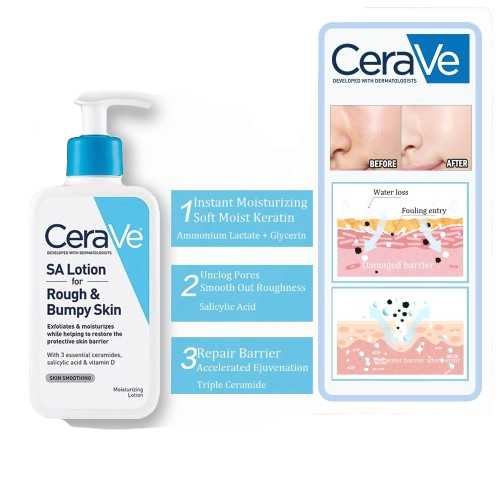 Cerave Sa Lotion For Rough & Bumpy Ski