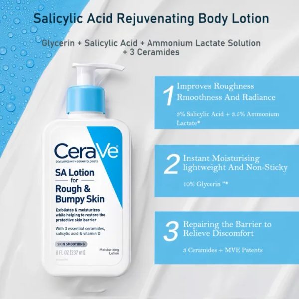 Cerave Sa Lotion For Rough & Bumpy Ski