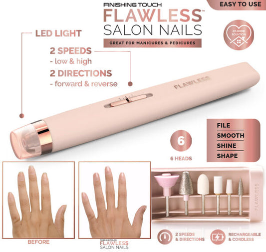 6 In 1 Flawless Nail Pedicure Kit