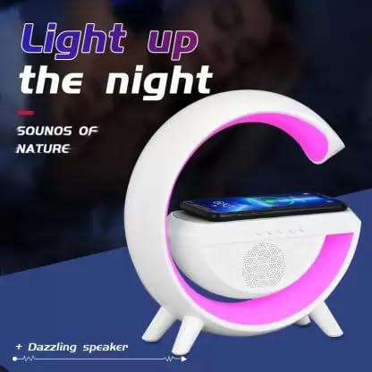 G - Shaped RGB Lamp With Wireless Charging - techzonix