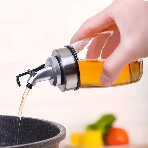 Leak-proof Glass Oil Bottle