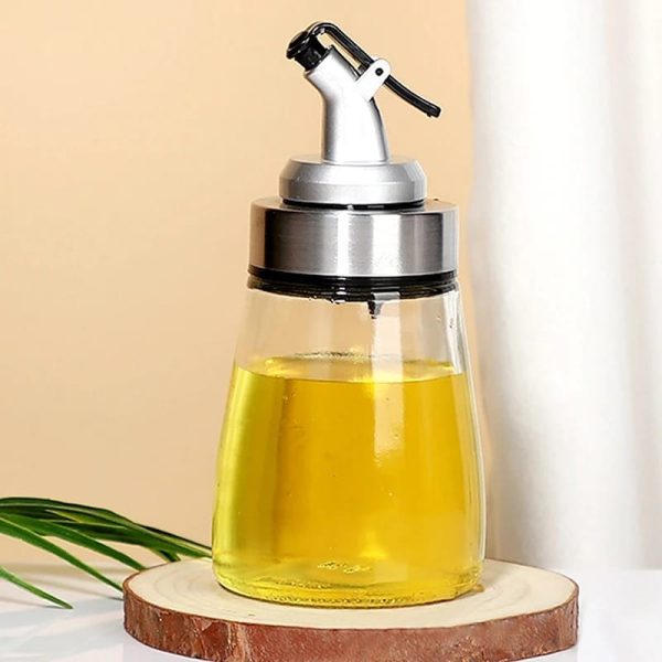 Leak-proof Glass Oil Bottle