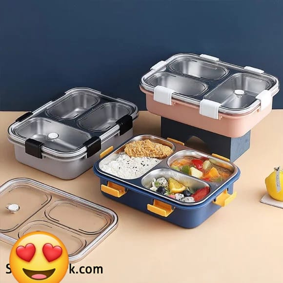 Stainless Steel Lunch Box | Premium Quality